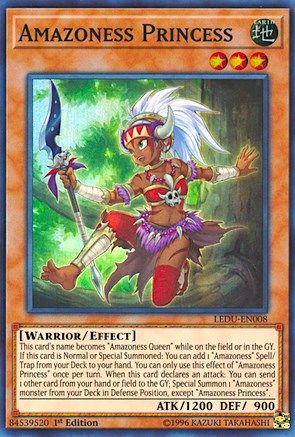 Image of Amazoness Princess [LEDU-EN008] Super Rare