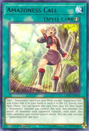 Image of Amazoness Call [LEDU-EN010] Rare