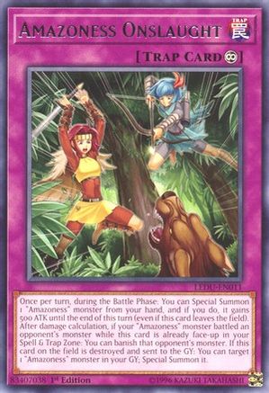 Image of Amazoness Onslaught [LEDU-EN011] Rare