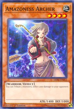 Image of Amazoness Archer [LEDU-EN012] Common