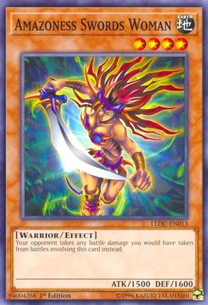 Image of Amazoness Swords Woman [LEDU-EN013] Common