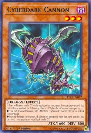 Image of Cyberdark Cannon [LEDU-EN022] Rare
