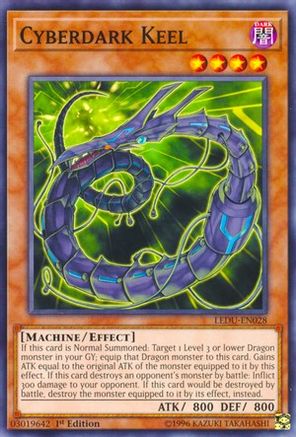 Image of Cyberdark Keel [LEDU-EN028] Common