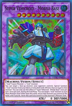 Image of Super Vehicroid - Mobile Base [LEDU-EN030] Super Rare