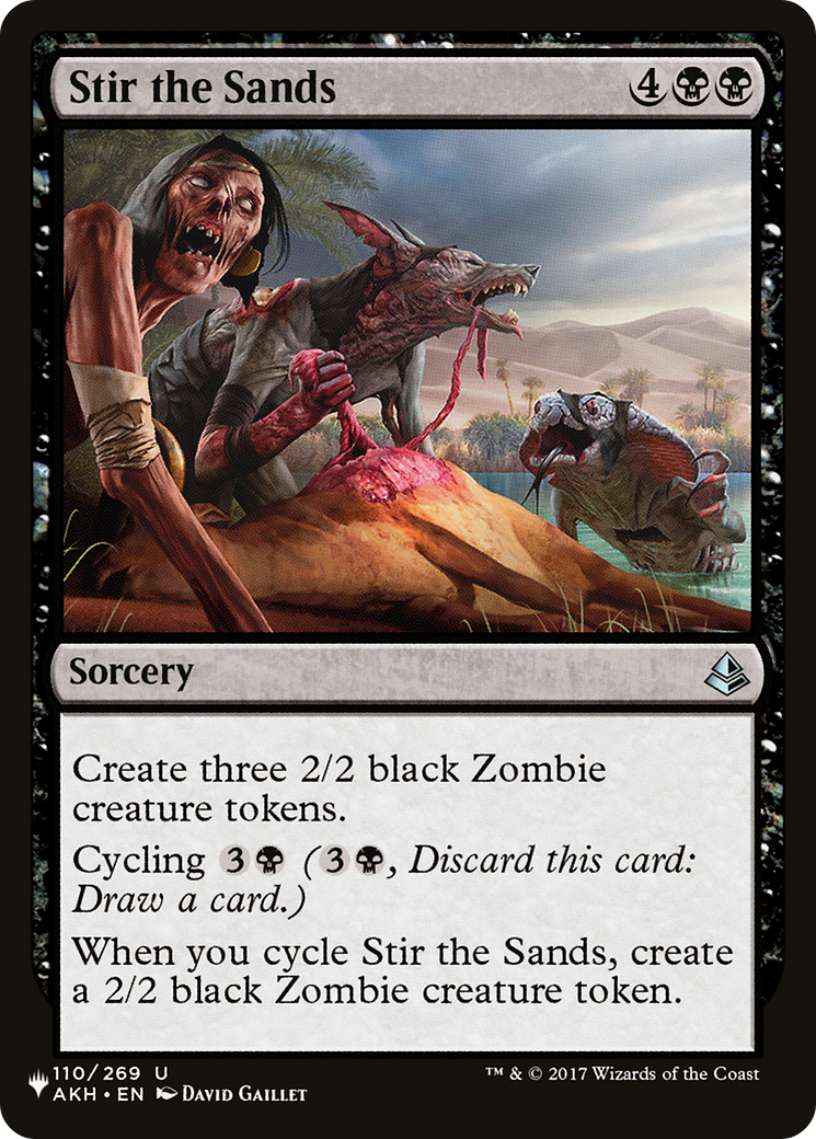 Image of Stir the Sands [The List]