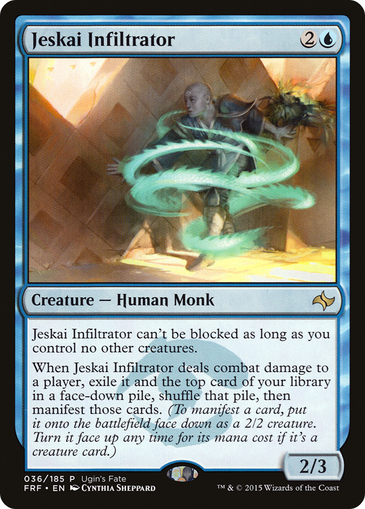 Image of Jeskai Infiltrator [Ugin's Fate]