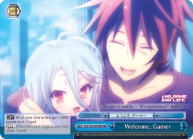 Image of Welcome, Gamer (NGL/S58-E098R RRR) [No Game No Life]
