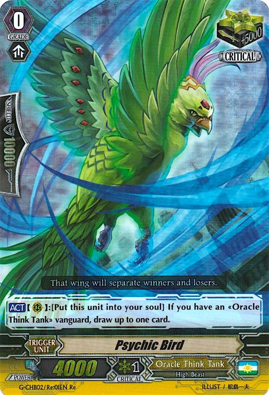 Image of Psychic Bird (G-CHB02/Re:01EN) [We ARE!!! Trinity Dragon]