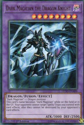 Image of Dark Magician the Dragon Knight [LEDD-ENA00] Ultra Rare