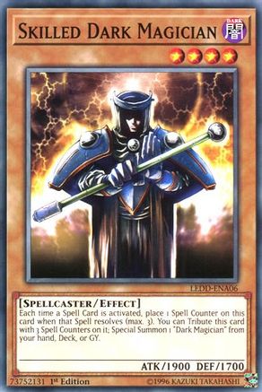 Image of Skilled Dark Magician [LEDD-ENA06] Common