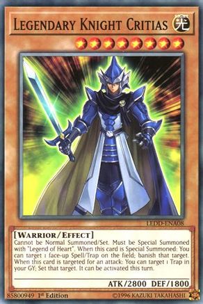 Image of Legendary Knight Critias [LEDD-ENA08] Common