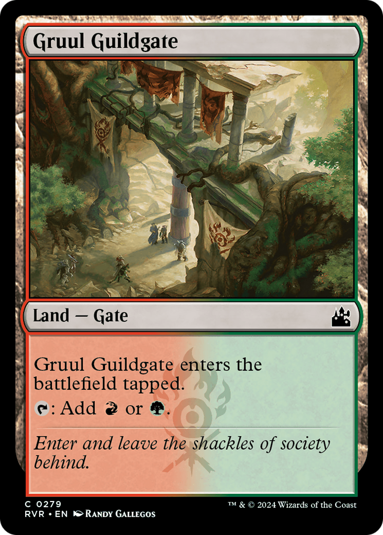 Image of Gruul Guildgate [Ravnica Remastered]