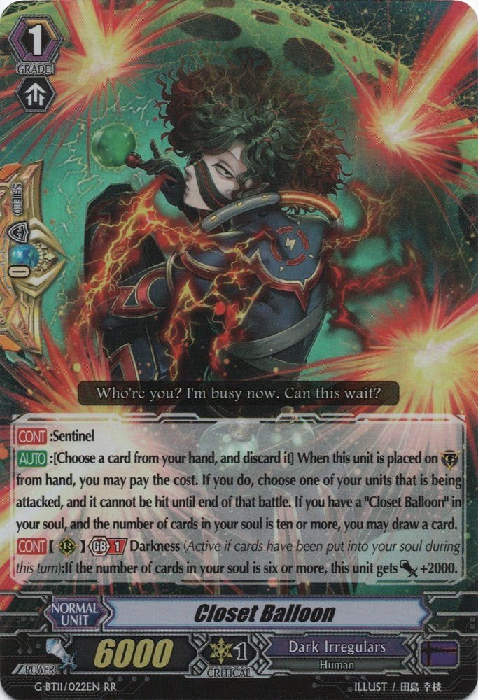 Image of Closet Balloon (G-BT11/022EN) [Demonic Advent]
