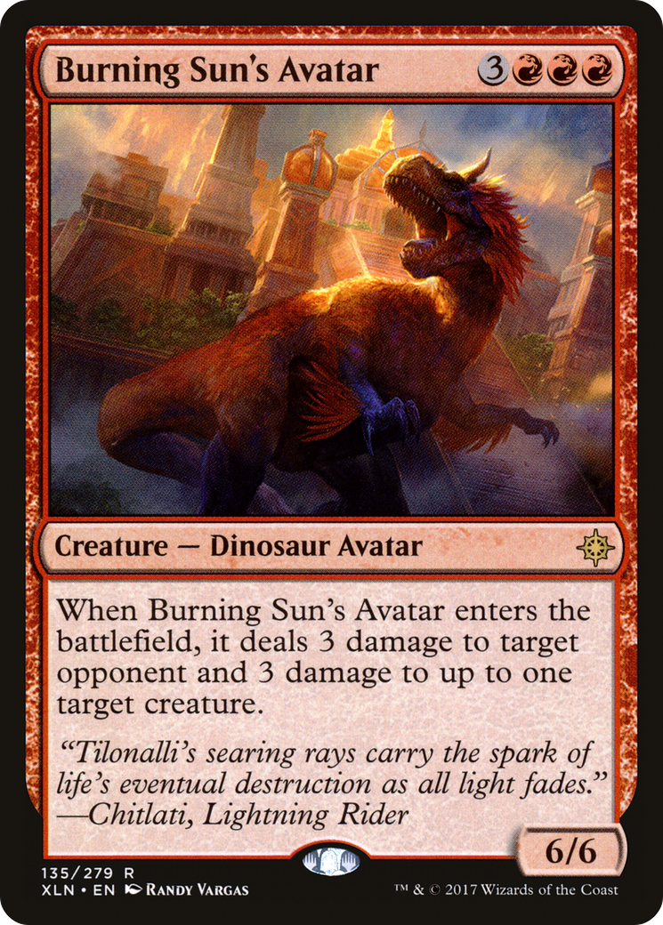 Image of Burning Sun's Avatar [Ixalan]