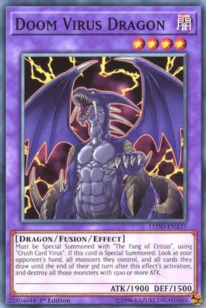 Image of Doom Virus Dragon [LEDD-ENA37] Common