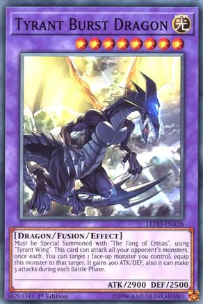 Image of Tyrant Burst Dragon [LEDD-ENA38] Common