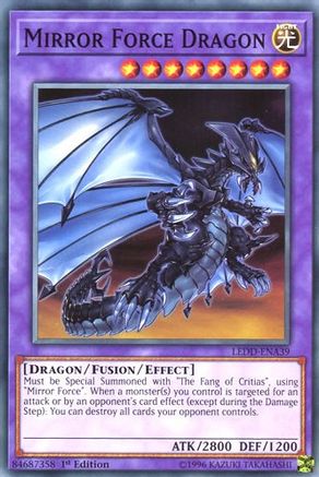 Image of Mirror Force Dragon [LEDD-ENA39] Common