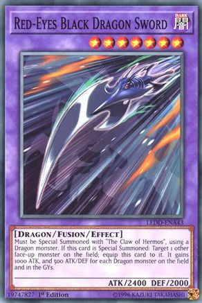 Image of Red-Eyes Black Dragon Sword [LEDD-ENA43] Common