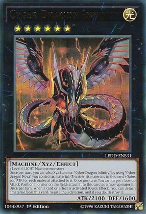 Image of Cyber Dragon Infinity [LEDD-ENB31] Ultra Rare