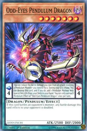 Image of Odd-Eyes Pendulum Dragon [LEDD-ENC01] Common