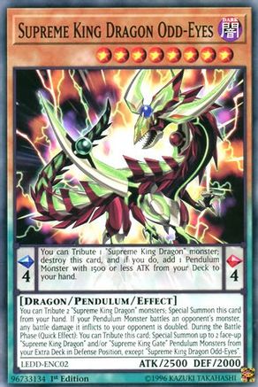 Image of Supreme King Dragon Odd-Eyes [LEDD-ENC02] Common