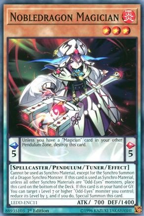 Image of Nobledragon Magician [LEDD-ENC11] Common