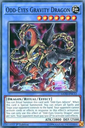Image of Odd-Eyes Gravity Dragon [LEDD-ENC12] Common