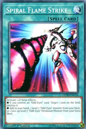 Image of Spiral Flame Strike [LEDD-ENC16] Common