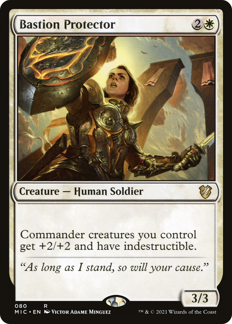 Image of Bastion Protector [Innistrad: Midnight Hunt Commander]