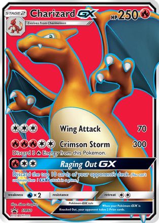 Image of Charizard GX (SM60) [Sun & Moon: Black Star Promos]