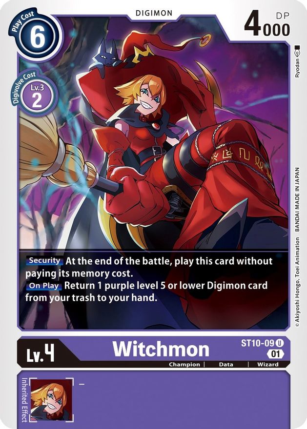 Image of Witchmon [ST10-09] [Starter Deck: Parallel World Tactician]