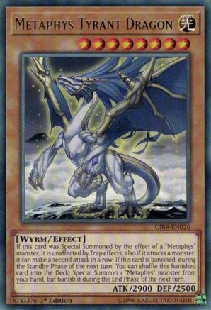 Image of Metaphys Tyrant Dragon [CIBR-EN026] Rare