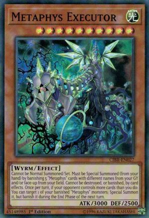 Image of Metaphys Executor [CIBR-EN027] Super Rare