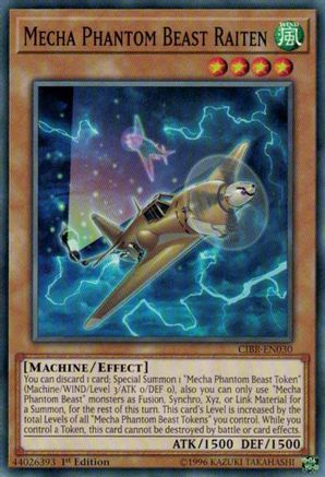 Image of Mecha Phantom Beast Raiten [CIBR-EN030] Common