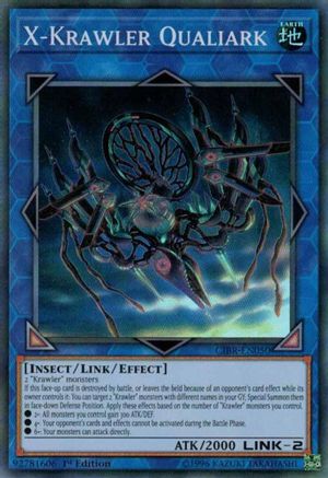 Image of X-Krawler Qualiark [CIBR-EN050] Super Rare