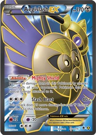 Image of Aegislash EX (65a/119) [Alternate Art Promos]