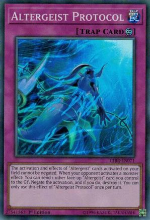 Image of Altergeist Protocol [CIBR-EN071] Super Rare