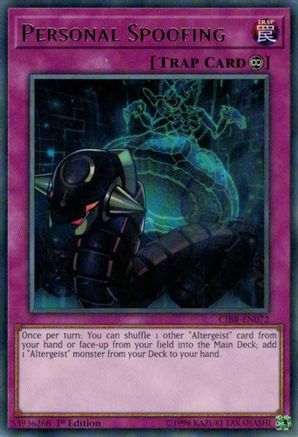 Image of Personal Spoofing [CIBR-EN072] Rare