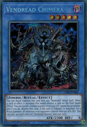 Image of Vendread Chimera [CIBR-EN082] Secret Rare