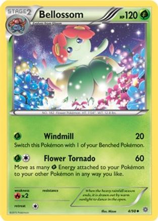 Image of Bellossom (4/98) (Cosmos Holo) [XY: Ancient Origins]
