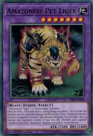 Image of Amazoness Pet Liger [CIBR-EN094] Common