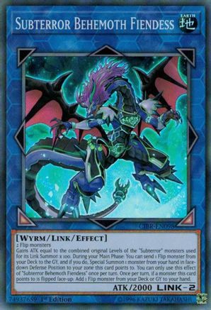 Image of Subterror Behemoth Fiendess [CIBR-EN098] Super Rare