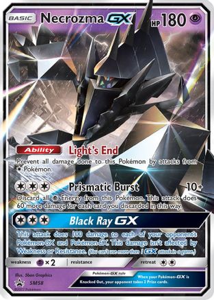 Image of Necrozma GX (SM58) [Sun & Moon: Black Star Promos]