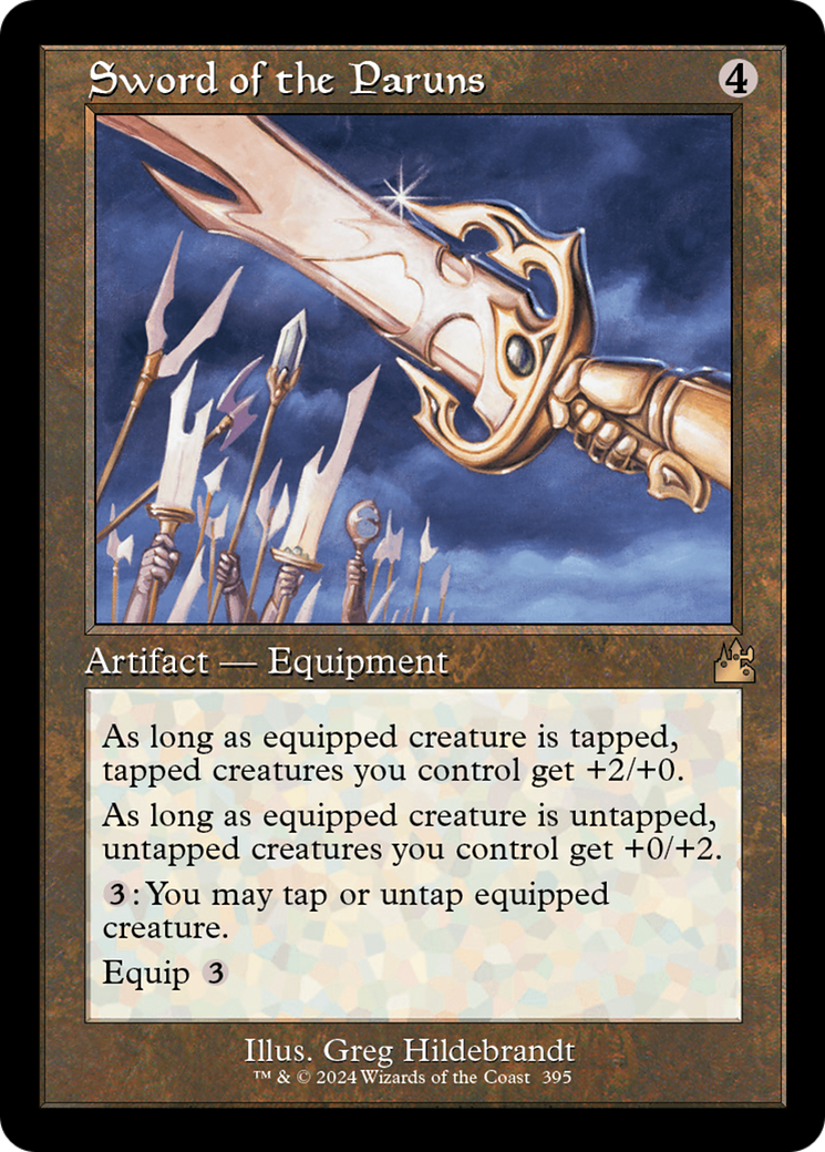 Image of Sword of the Paruns (Retro Frame) [Ravnica Remastered]