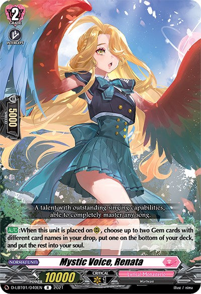 Image of Mystic Voice, Renata (D-LBT01/040EN) [Lyrical Melody]