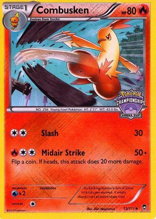 Image of Combusken (13/111) (Championship Promo) [XY: Furious Fists]