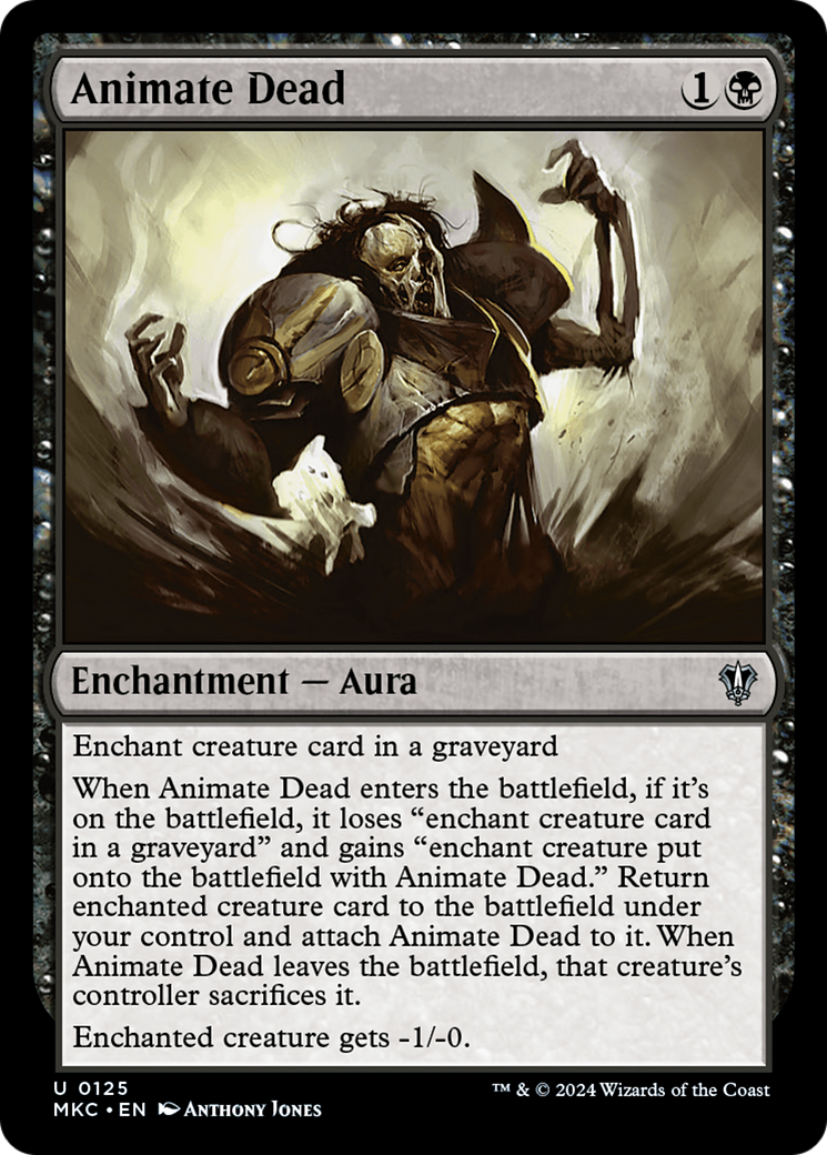 Image of Animate Dead [Murders at Karlov Manor Commander]