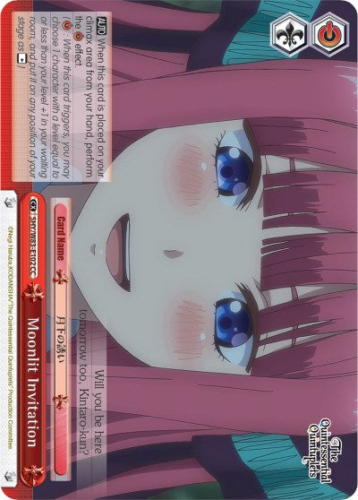 Image of Moonlit Invitation (5HY/W83-E102 CC) [The Quintessential Quintuplets]