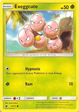 Image of Exeggcute (4/111) [Sun & Moon: Crimson Invasion]