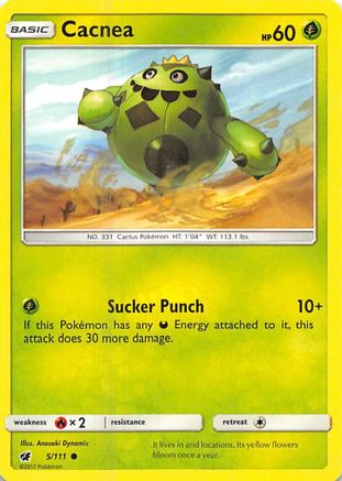 Image of Cacnea (5/111) [Sun & Moon: Crimson Invasion]